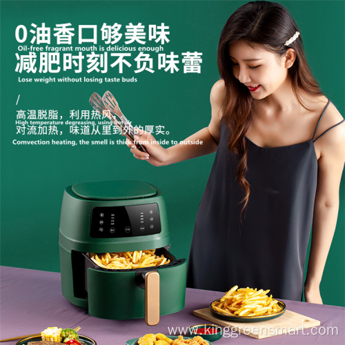 LCD Touch Panel the Air Fryer Machine